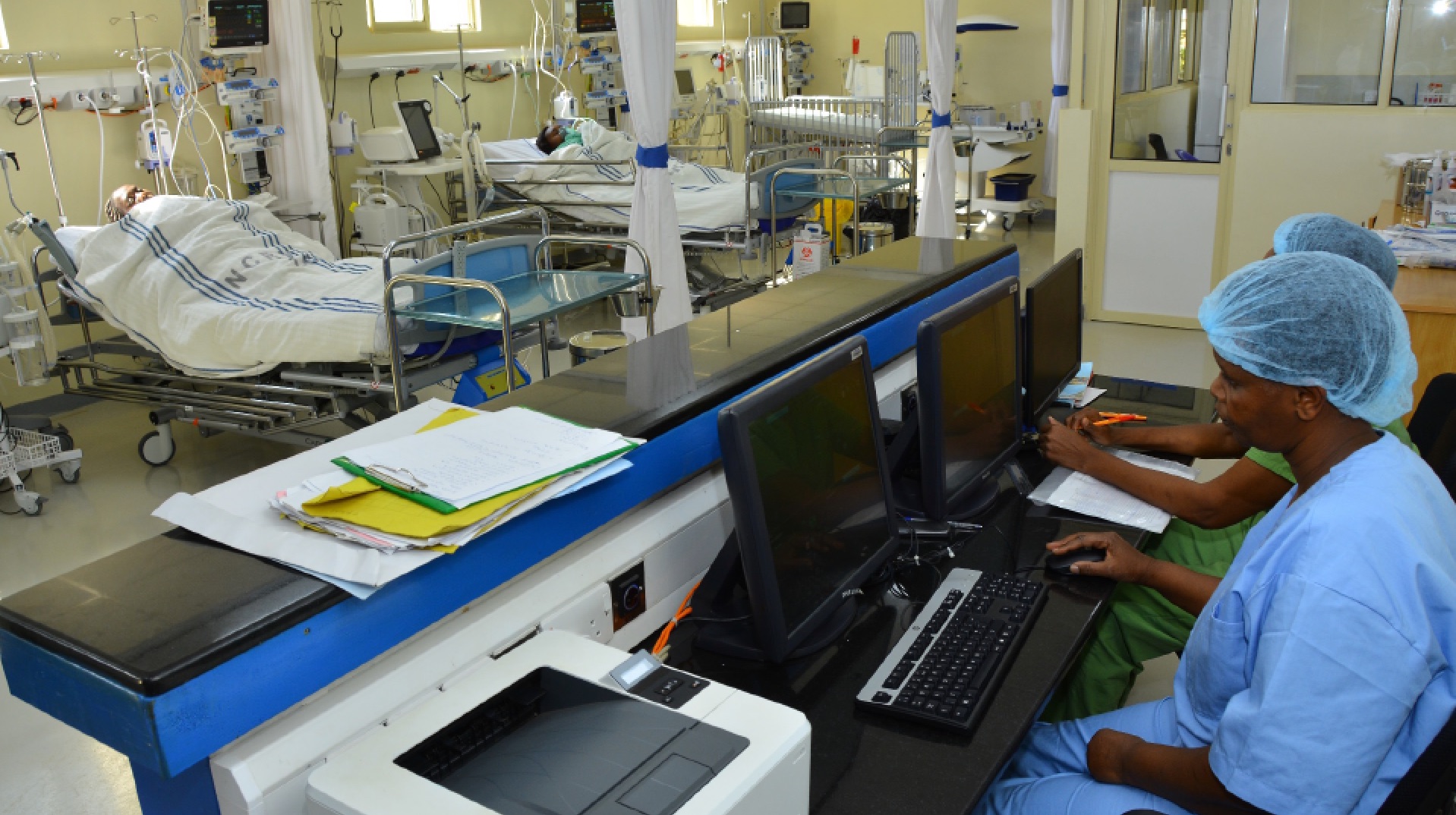 This photo shows Nyeri County Referral Hospital, Nyeri, Kenya, Africa&#10;