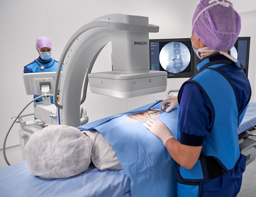 Philips IGT Zenition in operating room